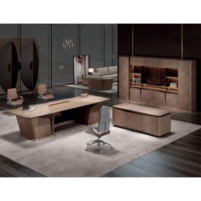 China Modern Furniture Prices Office Desk Modern Wooden Desk for sale