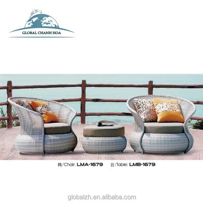 China High Quality Garden Furniture Rattan Sofa Set Wicker Outdoor Furniture Rattan Sectional Sofa LMA-1679 for sale