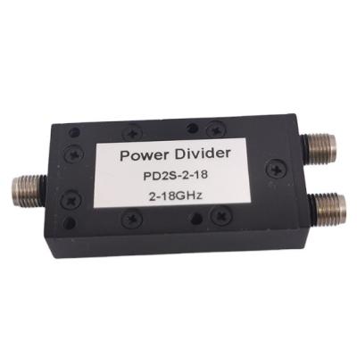 China 2-18GHz RF 2 Way Microstrip Signal Power Splitter or Power Splitter or Power Splitter with SMA-Female CPD-2/18G-2S Connector for sale