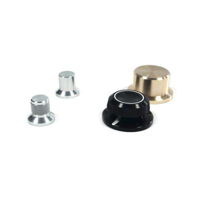 China Electric Guitar Hale Knurled Guitar Bass Knob Warm Volume Tone Control Knobs for sale