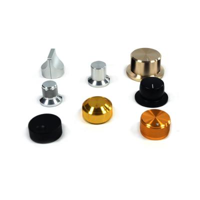 China Manufacture Guitar Knobs Aluminum Alloy Potentiometer Fashionable Guitar Control Knob for sale