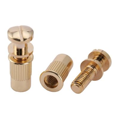 China Custom Steel Brass GUITAR Factory Guitar String Ferrules Mounting Bushings for sale