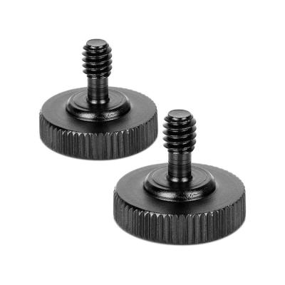 China Hot Selling Round 3/8 Inch Female To 1/4 Inch Male Thread Adapter Connector Camera Tripod Mount Screw for sale