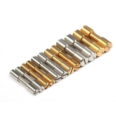 China Custom Titanium Stainless Brass Handle Slotted Corby Bolt Knife Factory Bolt for sale