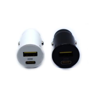 China China-chic new high quality China-chic ABS 30w car car charger dual type c usb c fast charger for sale