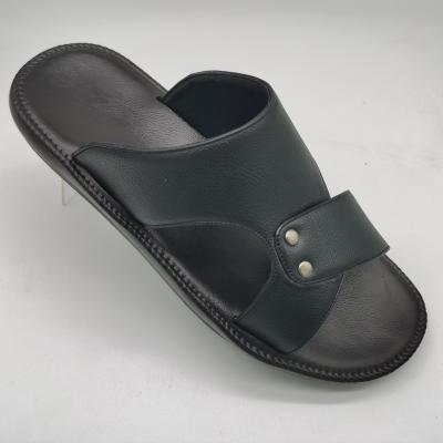 China saudi arabian sandals and chappals slippers men pu mens EVERGREEN flip flop arabic slippers for men for sale