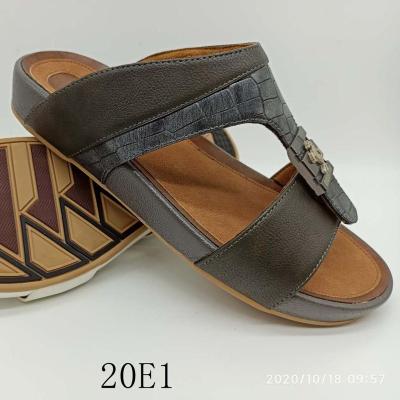 China 2021 Professional Hot Sale Wholesale Arabic PU Rubber Slipper Sandals EVERGREEN Flip Flops Slipper for sale