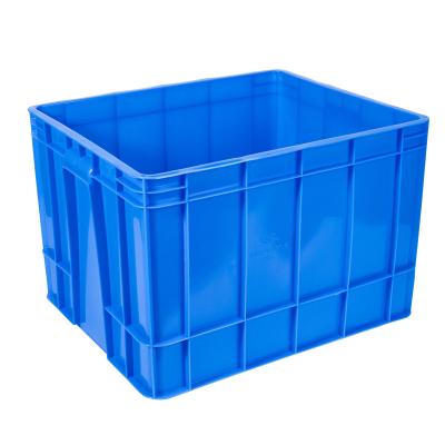 China Viable Wholesale Plastic Straight Wall Stacking Mold PP Foldable Container Turnover Logistics Cooling Box for sale