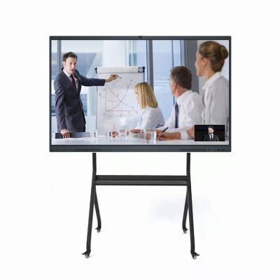 China Indoor wholesale touch scree interactive whiteboard factory smart whiteboard LED display for school and office for sale