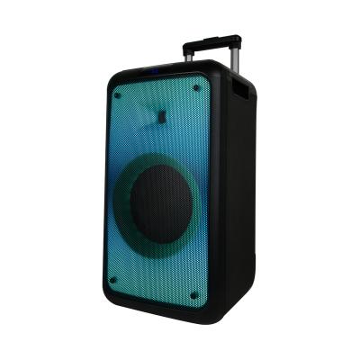 China Feiyang Bestselling Wireless 8 Inch Large Subwoofer Bass Wireless Speaker With LED Light Karaoke Trolley FG108-08 Speaker for sale