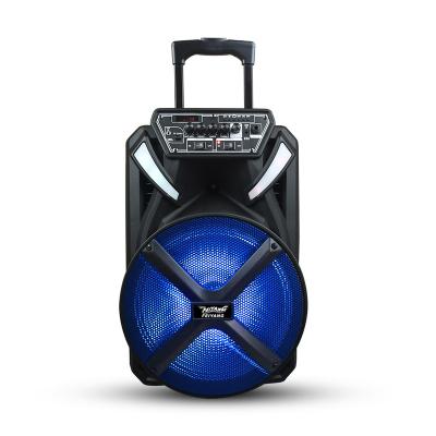 China No Factory Price Best Power Big Power Big Bass BT Wireless Rechargeable Outdoor Party Portable Karaoke Cart Speaker F12-31 for sale