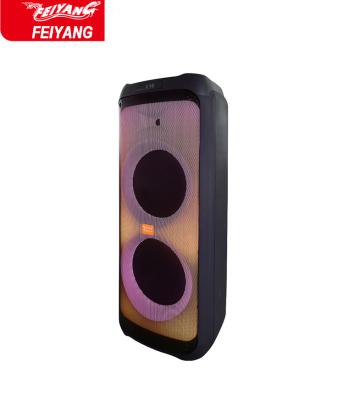 China Wireless charger for FG212-09 dual 12INCH feiyang 2021 hot sale top selling party box with big LED display outdoor speaker karaoke system for sale