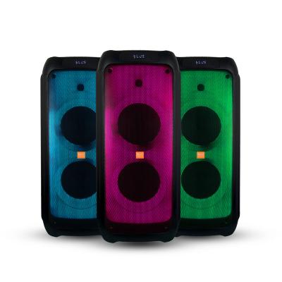 China Hot Selling Feiyang Dual 8 Inch BT TWS Portable Wireless Audio Speaker For Outdoor Party DJ Karaoke FG208-08 for sale