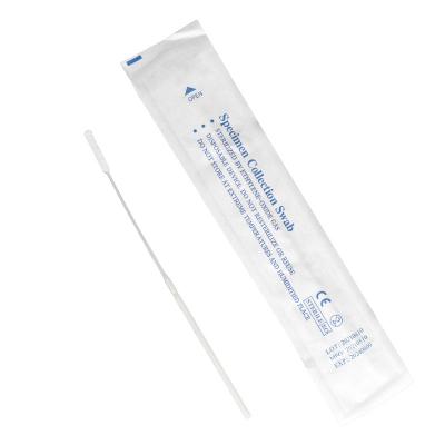 China Laboratory Hospital Individually Wrapped Disposable Nasopharyngeal Collection Assembled Nasal Swab for sale