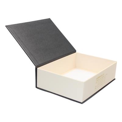 China Handmade Hot Stamping Gold Embossing Small Suitcase Cardboard Eco Friendly Paper Paper Box for sale