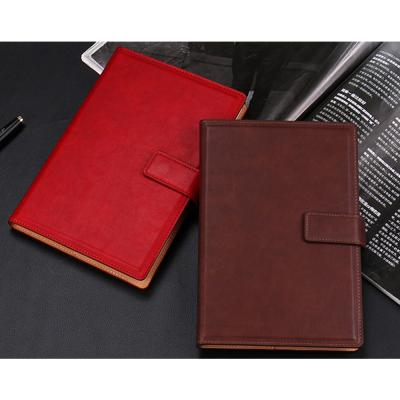 China Wholesale Spiral Leather Cover School Student Shorthand Custom Paper Notebook Without Button for sale