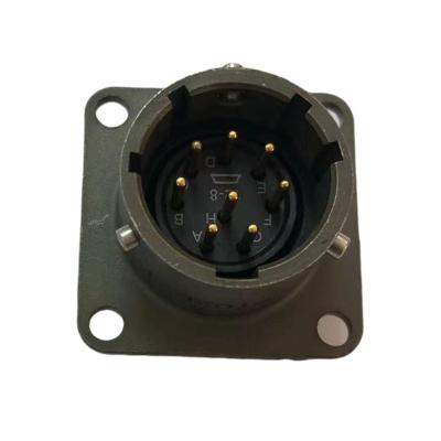 China Original 26482 Series Automotive Solder Plug Waterproof Socket Military Circular Connector MS3112 PT02E-12-8P PT02E-12-8S for sale