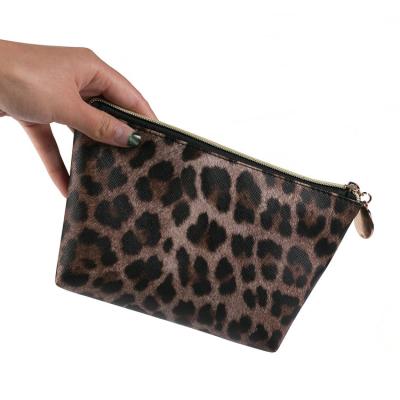 China Lymech Korea Marble Promotion Leopard Print Tote Toiletry Makeup Cosmetic Bag Pouch Packaging Box Case Accessory Purse Set Online Store for sale