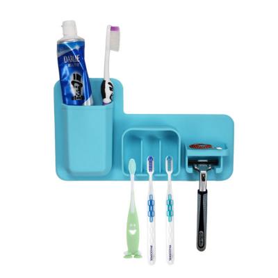 China Sustainable Holder Toothbrush Set Shenzhen Toothbrush Holder Wall Mouted Toothbrush Holder for sale