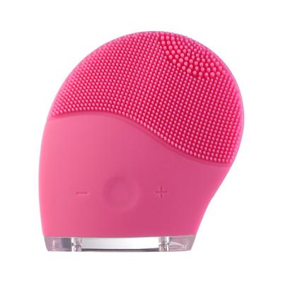 China Sonic Vibration Skin-Friendly Silicone DEEP CLEANING Deep Cleansing Electric Facial Cleansing Brush for sale