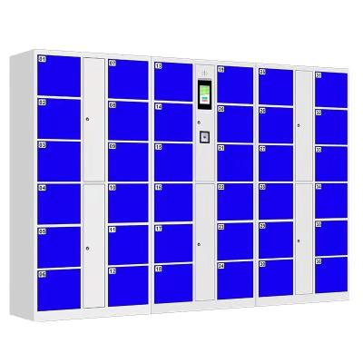 China 2022 Best Selling Automatic Digital Locker for School and Business to Storage Use 6 Doors Storage Locker or File Storage Locker H850*W350*D450MM for sale