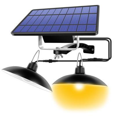 China Outdoor Waterproof Solar LED Garden Decorative Warm Hanging Garden Light With Panel for sale