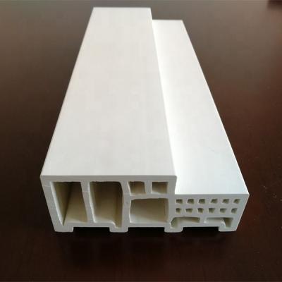 China Waterproof Minimalist White Color WPC Interior Frame In Store With Cheapest Price for sale