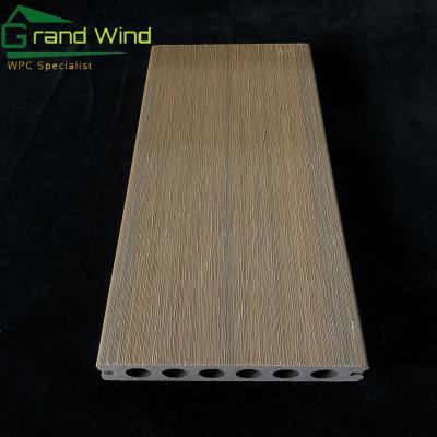 China Modern Design WPC Co-Extrusion Decking Cavity Modern Outdoor Flooring Waterproof for sale