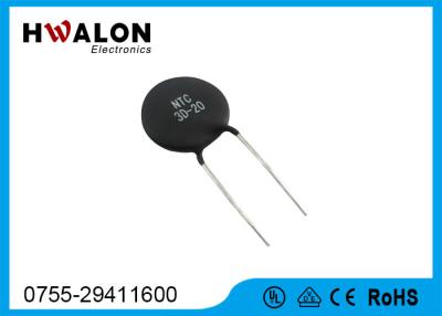 China NTC Inrush Current Limiter Thermistor MF72 Black Coating Color 10D-11 for sale