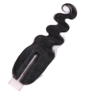 China Fashion Wholesale 12A Grade Hair 2*6 Lace Closure Body Wave Hair Extension For Woman for sale