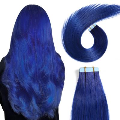 China Hot Selling Silky Straight Wave No Ombre Ombre Superb Ombre Balayage Double Drawn Blend Ombre Hair Extension Mix Remy Hair Tape PU Tape Hair Extension Remy for sale