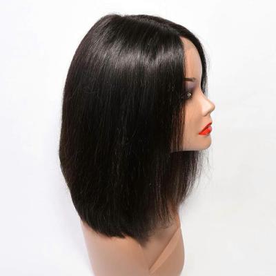 China Factory Wholesale Sellers 13x4 Bob Hair HD Beautiful Wig Lace Up Short Hair Wigs For African Women for sale