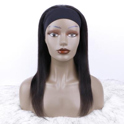 China Wholesale Hair Wigs Brazilian Straight Hair Wigs Fashion Headband Headband Hair For Women for sale