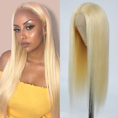 China Hot Selling Silky Straight Wave 613 HD 613 Full Lace Wig Human Hair Blonde Brazilian Full Lace Hair Wigs Full Lace Wig Vendors for sale