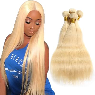 China Wholesale Silky Straight Mink Brazilian Wave 613 Bundles Mink Indian Human Hair Raw Hair Weave Extension for sale