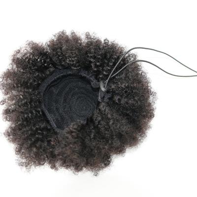 China New Factory Style Wig Hair Bun Afro Ponytail Extensions Curly Curly Hair Bun for sale