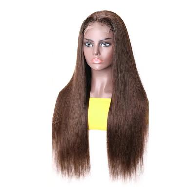 China Easily referred to as manufacturers wholesale female straight long synthetic lace frontal hair wig for sale