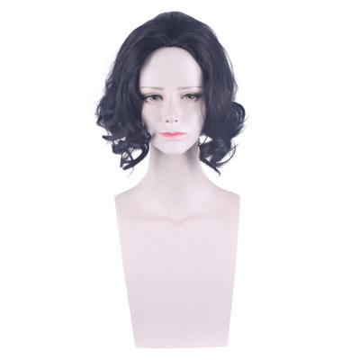 China Fashion Madame Dimitrescu Wholesale Synthetic Short Curly Cosplay Wigs for sale