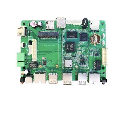 China Advertising Board HelperBoard T507 Customization Linux Ubuntu Qt Android xfce DDR4 Embedded Development Board for sale