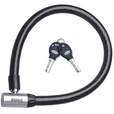 China Easy Installation ZOLi 84721 Bike Motorcycle Accessories Motorcycle Bicycle Bike Cable Ring Motorbike Lock for sale