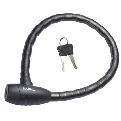 China Easy Installation ZOLi 81309 Factory High Quality Sales Bike Key Lock Motorcycle Steel Recycling Chain Lock for sale