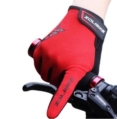 China ZOLi ZL2320 Soft Bicycle Accessories Shockproof Bike Gloves Racing Motorcycle Full Finger Bike Cycling Gloves for sale