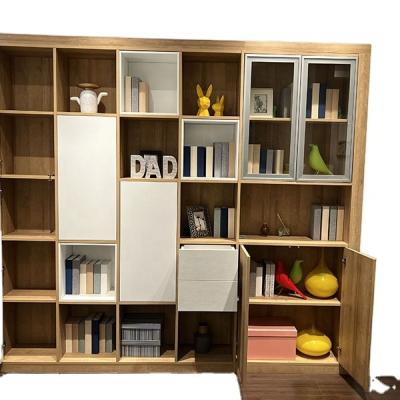 China Modern Style Customized Storage Cabinet Wall Shelves Book Shelves For Home Living for sale