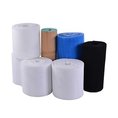 China Cheap Breathable Industrial Wholesale Non-Woven Aquarium Dust Air Filter Cloth Material Air Filter Cloth for sale