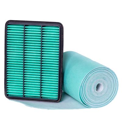 China HCKT110 Hepa Air-contioner Filter Paper, Cabin Filter Cloth Specification Polyester Cloth Material Felt Air Filter White for sale