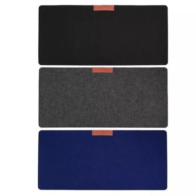 China Non Slip Office And Customized Table Mat Pad Logo Pad Durable Felt Desk Color Personal Computer Manufacturer for sale