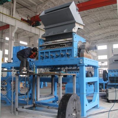 China Mash Tires To Rubber Mulch Into 10-30mm Quality Tire Wire Separator For Tire Wire Removing Rubber Recycling Machine for sale