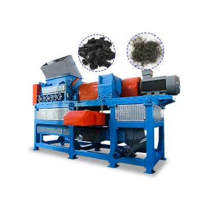 China Playground Used Rubber Tire Shredder Mulch Machine Playground Mulch Making Machine for sale