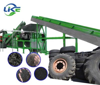 China Modified power miller micronized asphalt crumb rubber tire recycling machine for rubber powder for sale