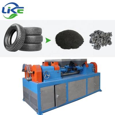 China Modified Asphalt Used Tire Processing Machine Used Tire Biscuit Mill For Rubber Powder for sale